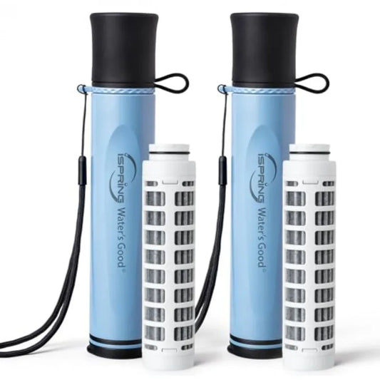 Personal Water Filter for Survival Hiking and Emergency Use