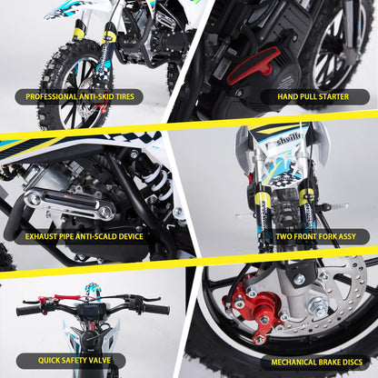 Gas Dirt Bike For Kids 4 Stroke Off Road Motocross Pit Bike