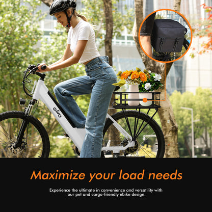 Qlife Cityone St Step Through Electric Bike Seven Speed Commuter