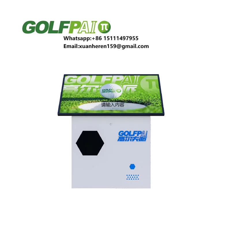 Golfpai X1 LED Touchscreen Golf Simulator With Virtual Courses