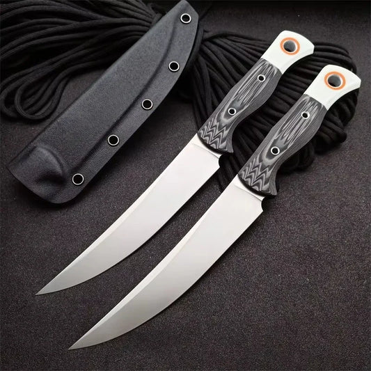 BM 15500-1 Meatcrafter Durable D2 Steel Blade High-Strength Large Straight Knife  Outdoor Camping Survival Knife Hunting Tool