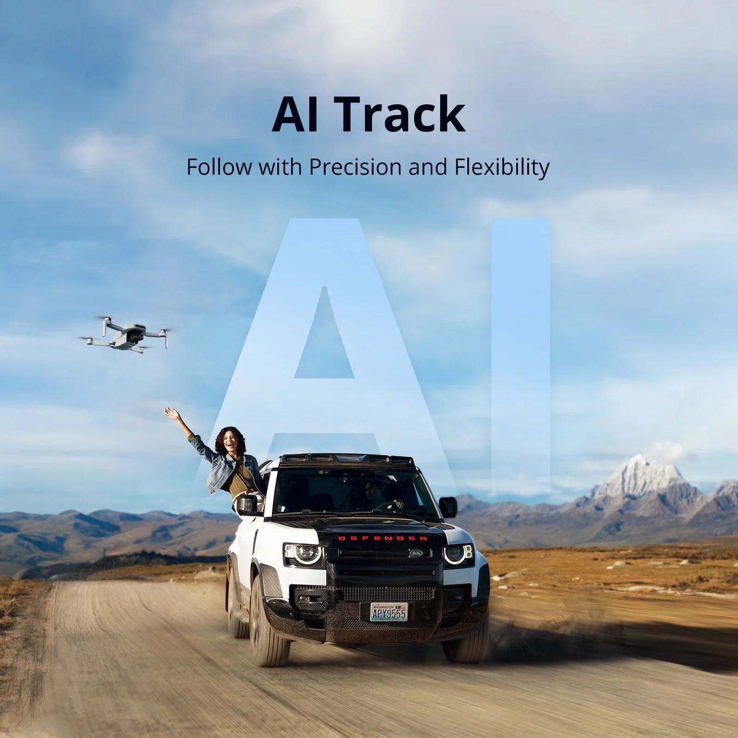 Potensic ATOM 2 Drone With 4K HDR Video AI Track