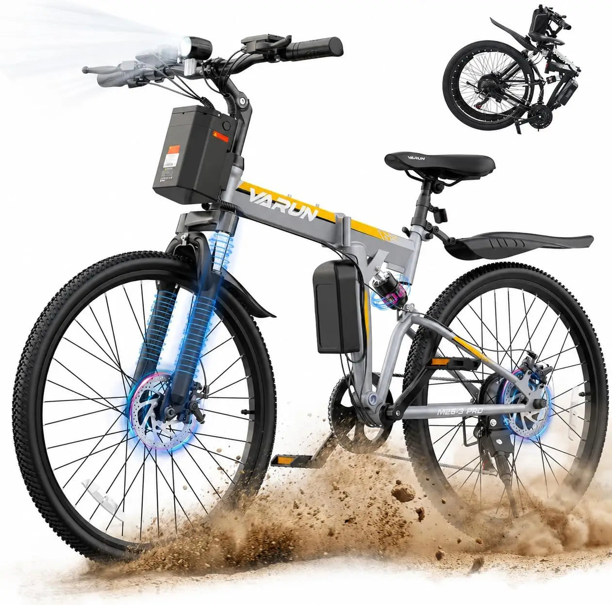 Peak Folding Ebike 750W 20 MPH 50 Mile Range