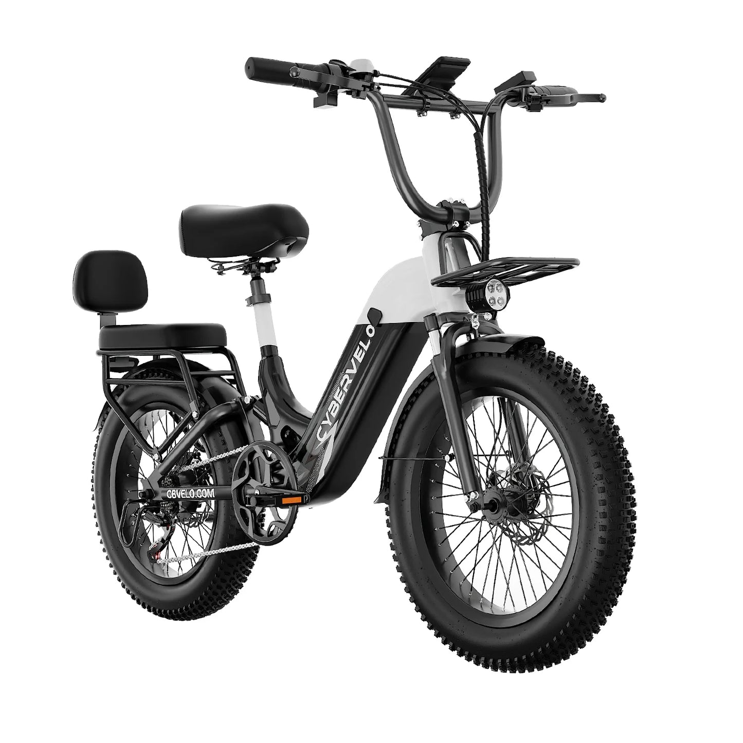 CYBERVELO Step-Thru Electric Bike EK12 1500W 80 Miles