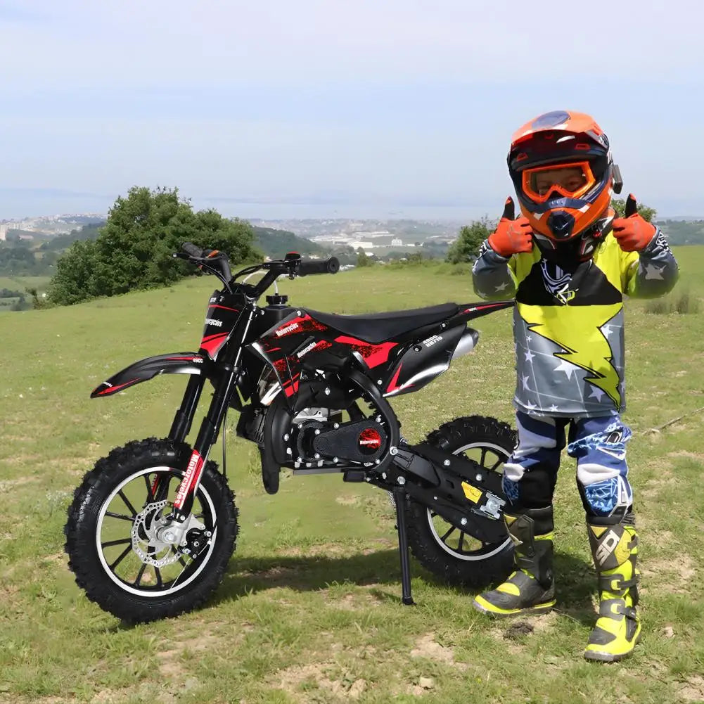 49cc Mini Dirt Bike Disc Brakes And Off Road Tires