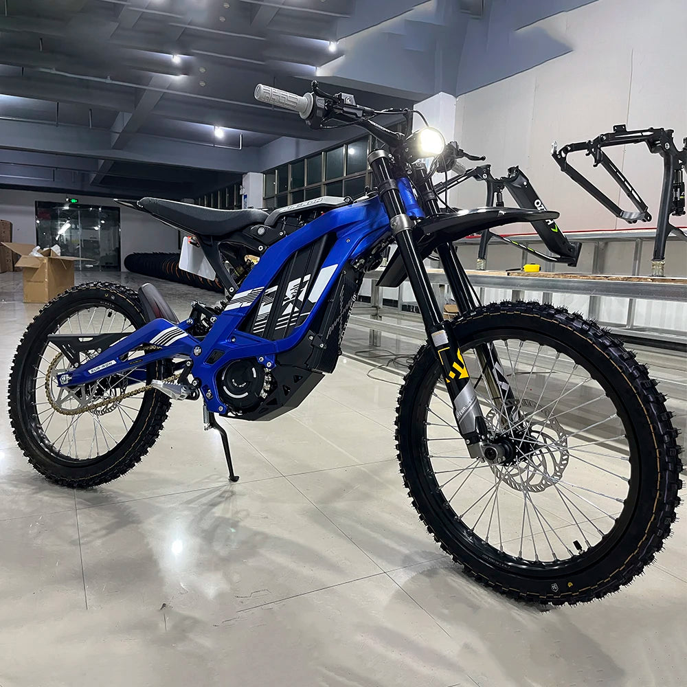 Premium 6000W Electric Dirt Bike With 60V 40Ah Battery
