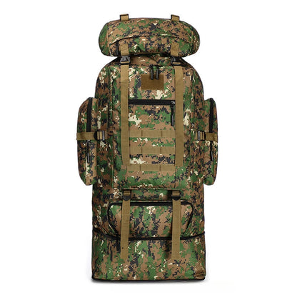 Waterproof Nylon Adjustable Hiking Backpack For Camping Travel Outdoors
