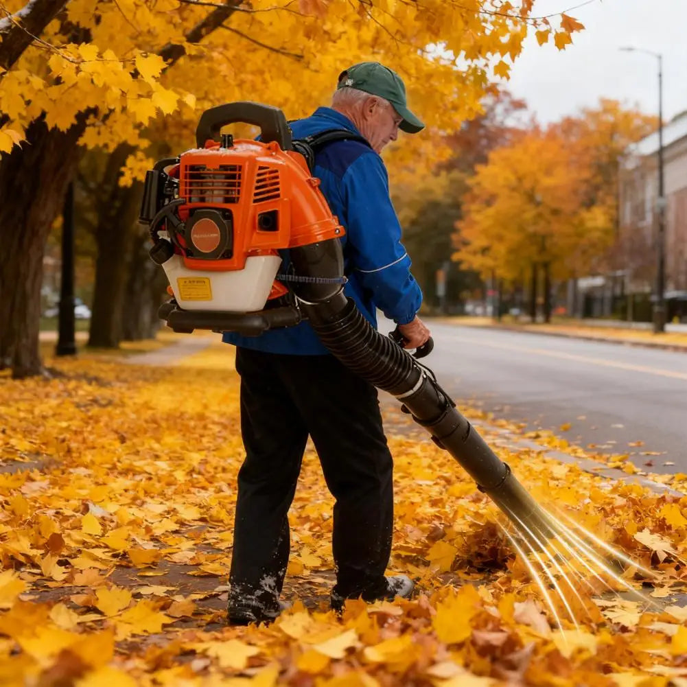 Leaf Blower Backpack Style Gas Powered Garden Blower
