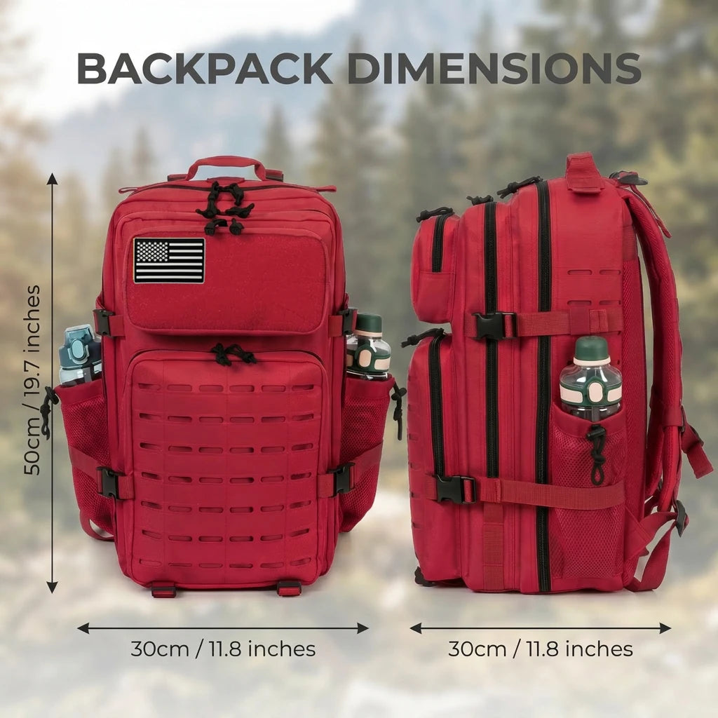 ReFire Gear Molle Tactical Backpack For Camping And Travel
