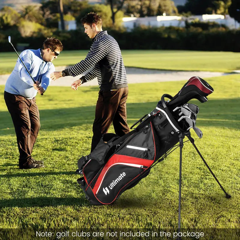 Lightweight Golf Stand Bag With 14 Way Top Dividers And 6 Pockets