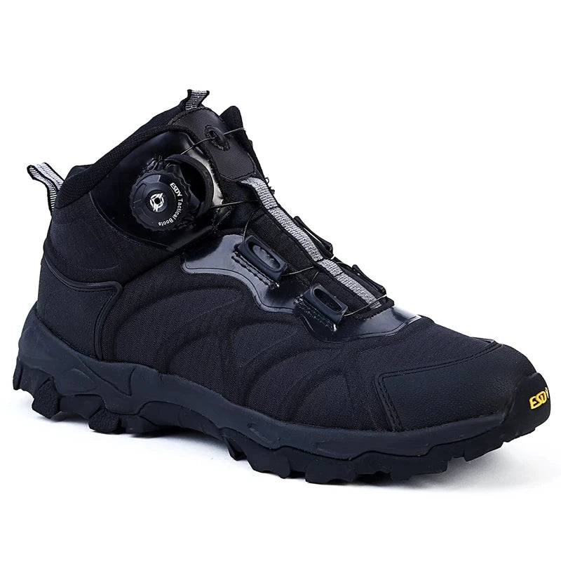 KOLINLOV Men Waterproof Hiking Boots For Winter Outdoor Trail