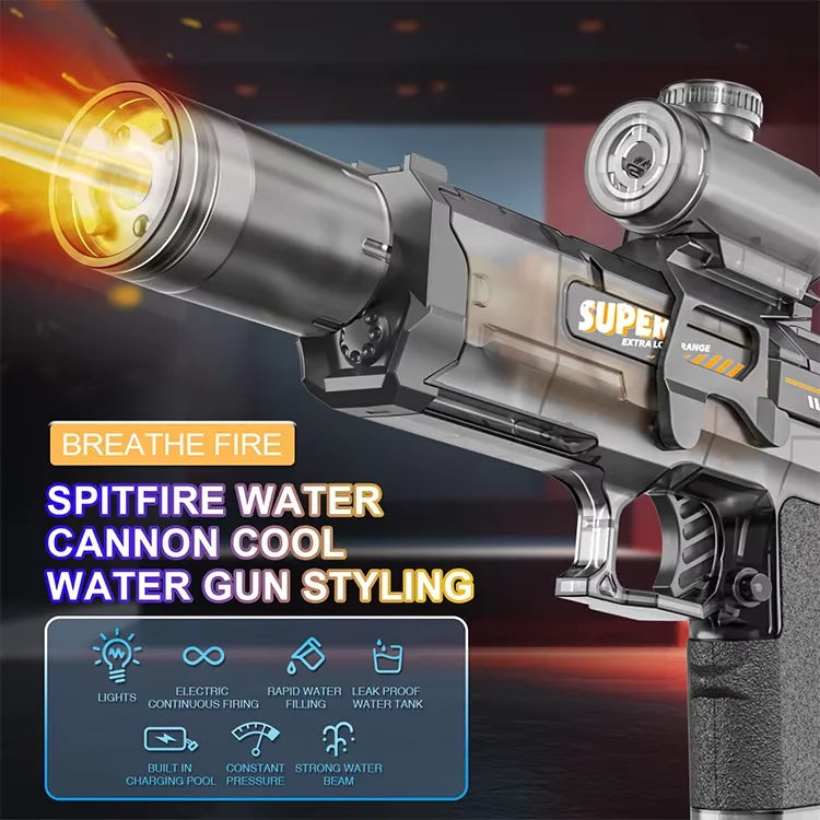 High Concerned Chemical Electric Water Gun Squirt Gun Long Range