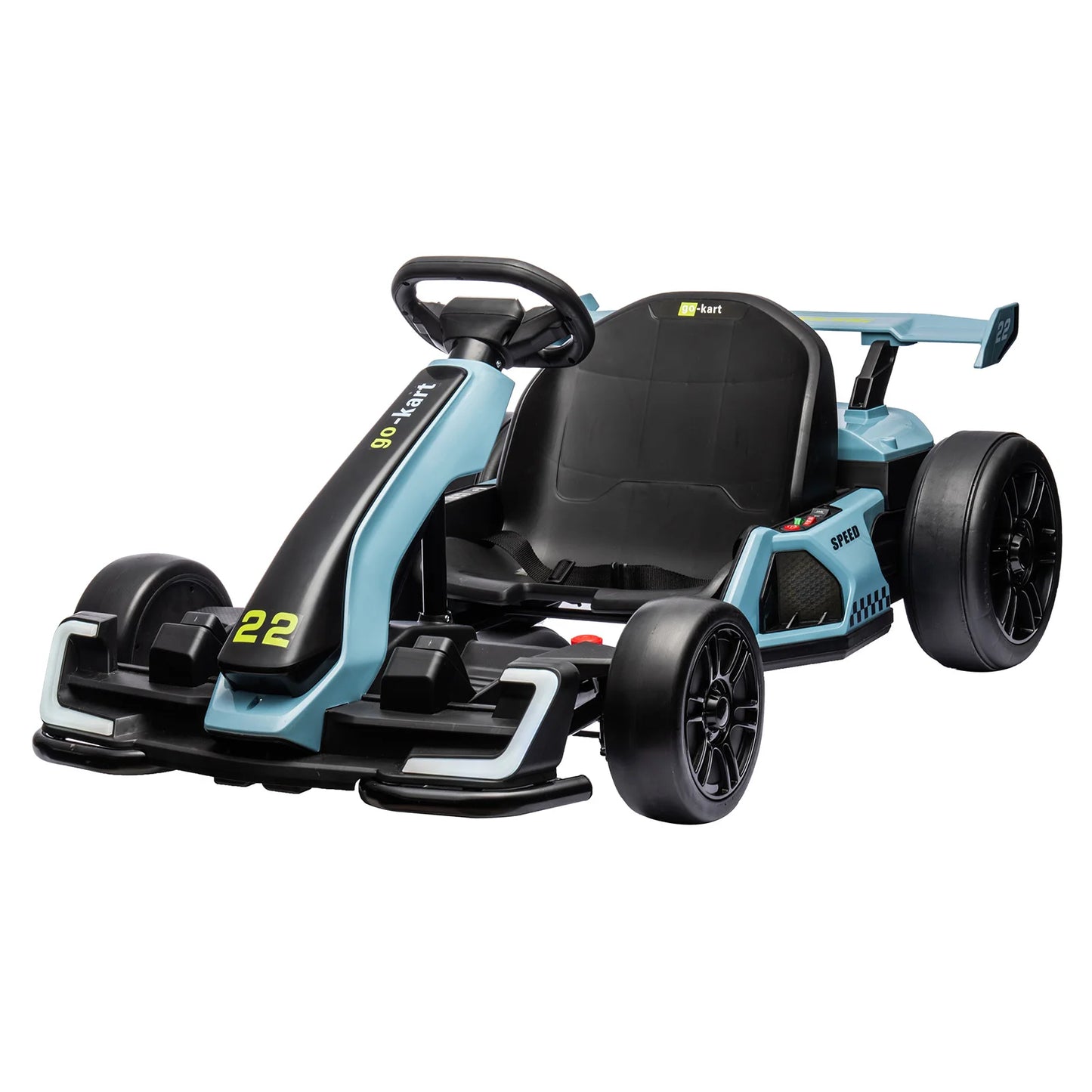 NASITIP 24V Kids Electric Go Kart 300W Motor Drift Sport