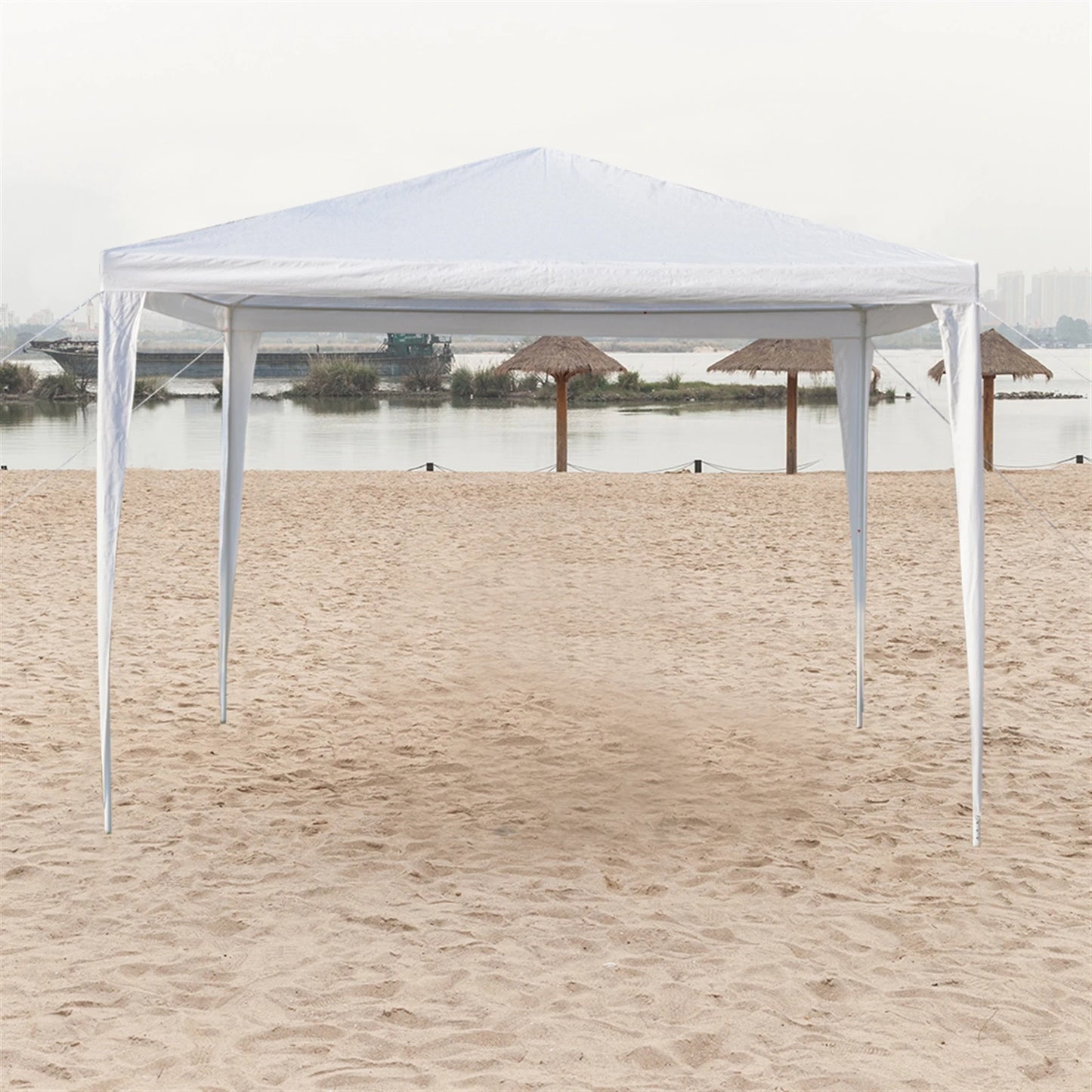 Waterproof Outdoor Gazebo Tent With Spiral Tubes And Iron Frame