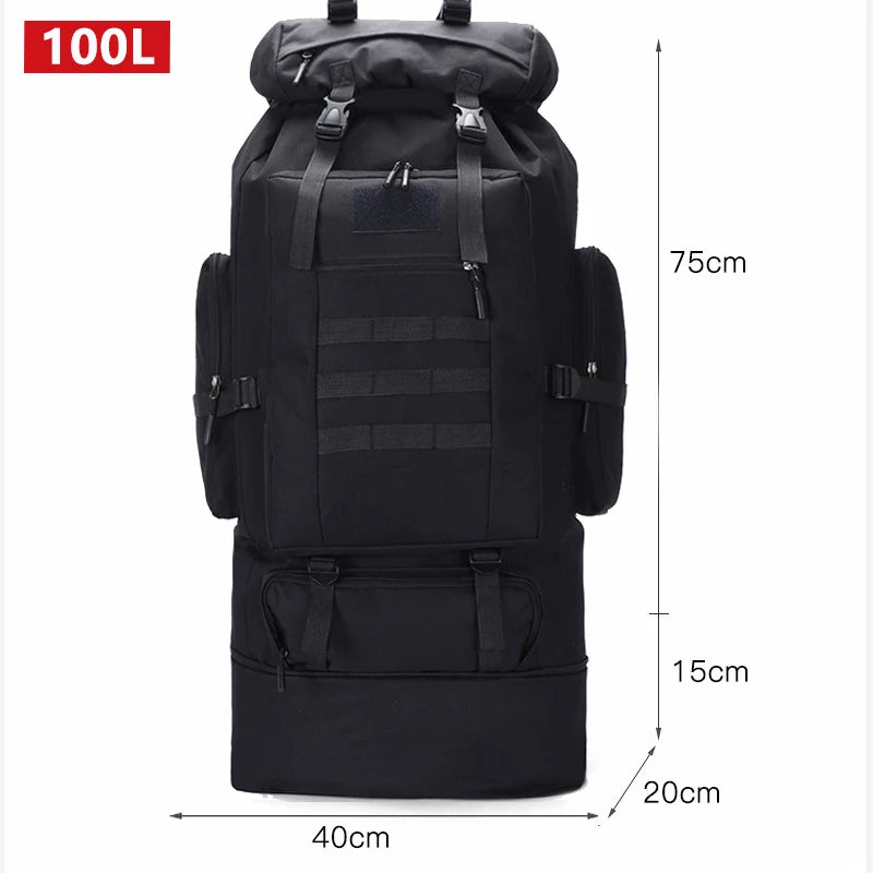 Mountaineering Backpack For Hiking And Outdoor Travel