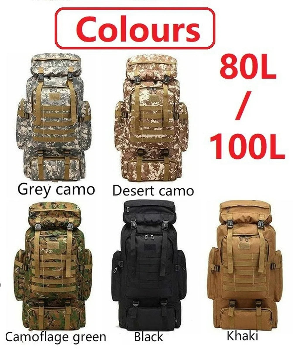 Mountaineering Backpack For Hiking And Outdoor Travel