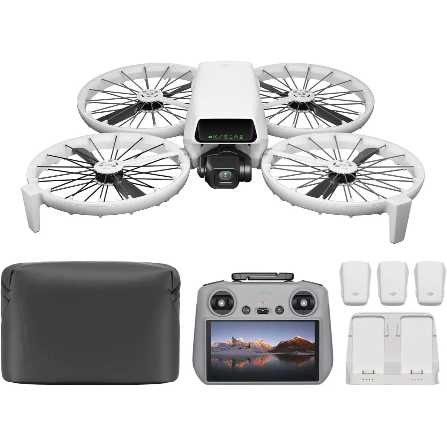 DJI Fly More Combo Drone With 4K UHD Camera Professional