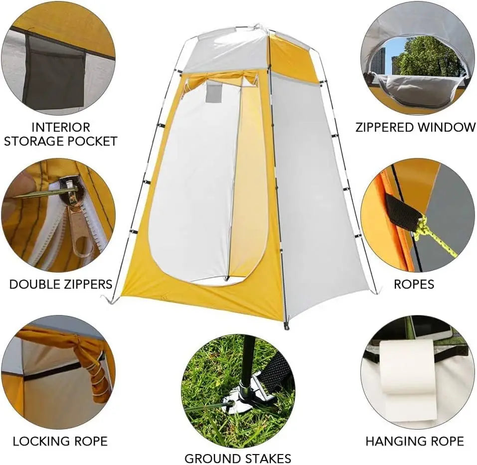 Portable Camping Shower Changing Room Privacy Tent