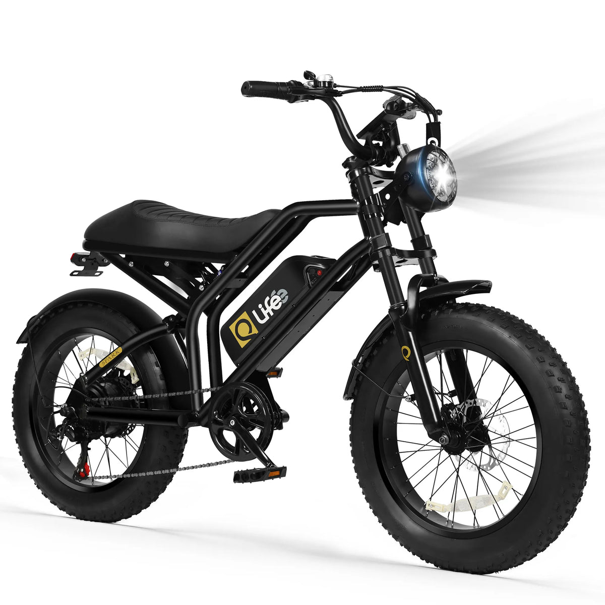 Qlife SPARK EB42 Fat Tire Electric Bike with 750W Motor