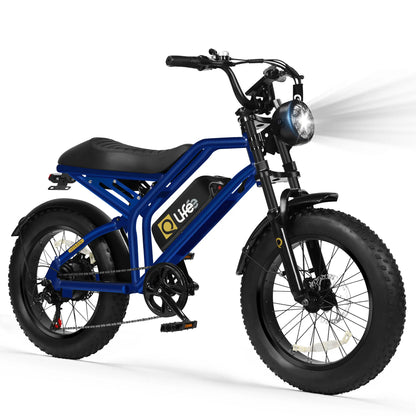Qlife SPARK EB42 Fat Tire Electric Bike with 750W Motor