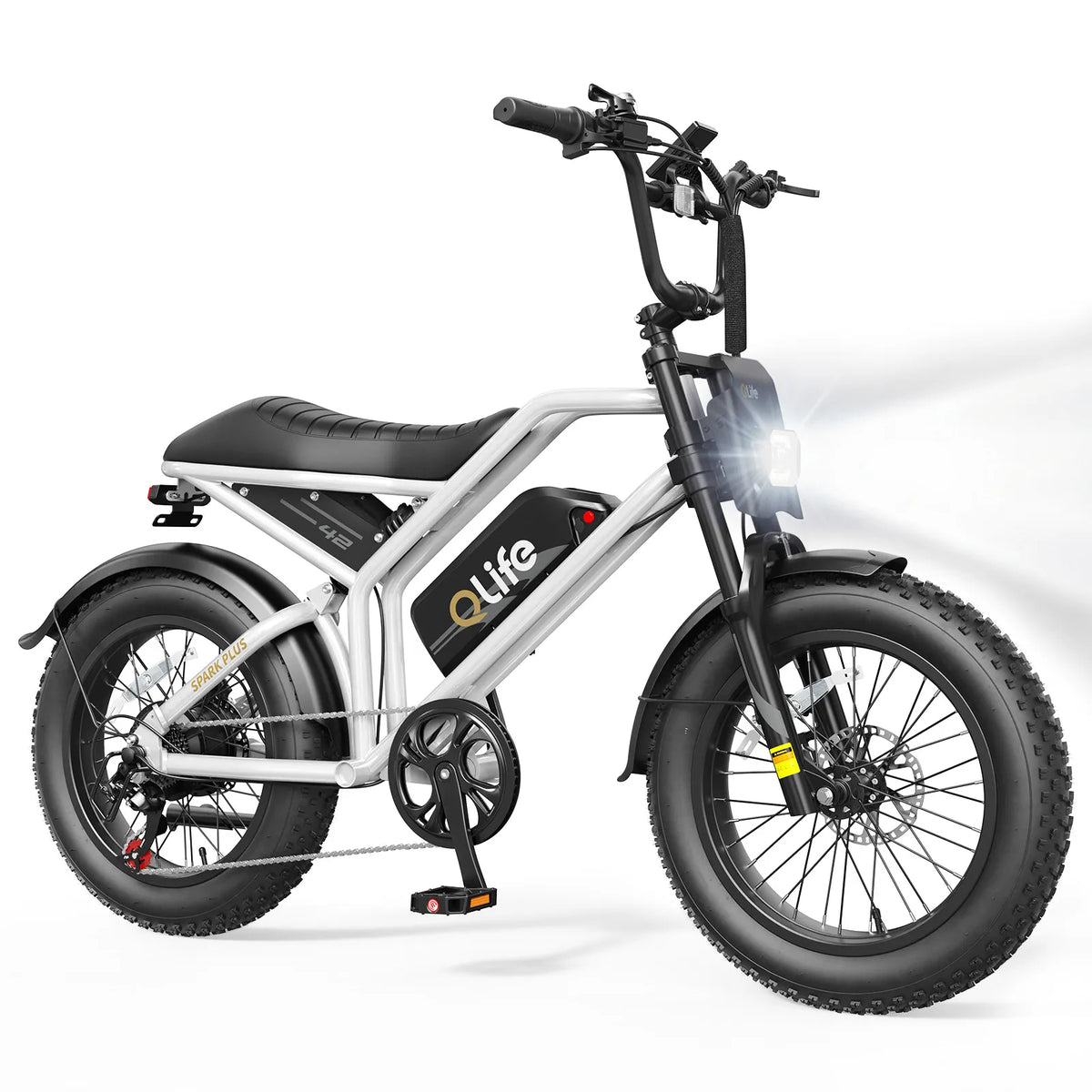 Qlife Spark Plus Full Suspension Fat Tire Electric Bike