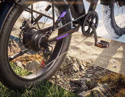 Qlife RACER MAX Dual Motor Fat Tire Electric Bike