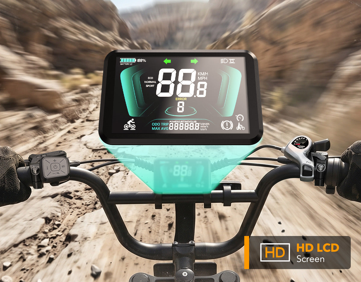 Qlife Spark Max Dual Motor Electric Fat Tire Mountain Bike
