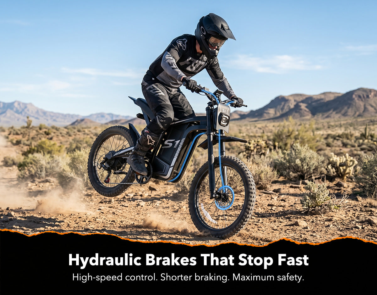 Qlife VELA S1 Electric Off Road Dirt Bike Suspension System