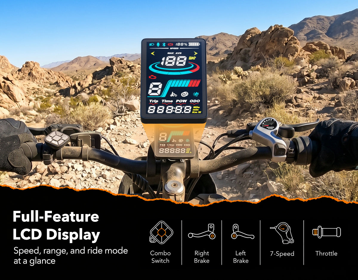Qlife VELA S1 Electric Off Road Dirt Bike Suspension System