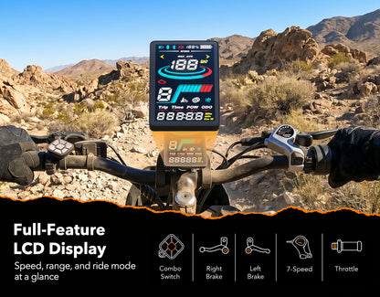 Qlife VELA S1 Electric Off Road Dirt Bike Suspension System