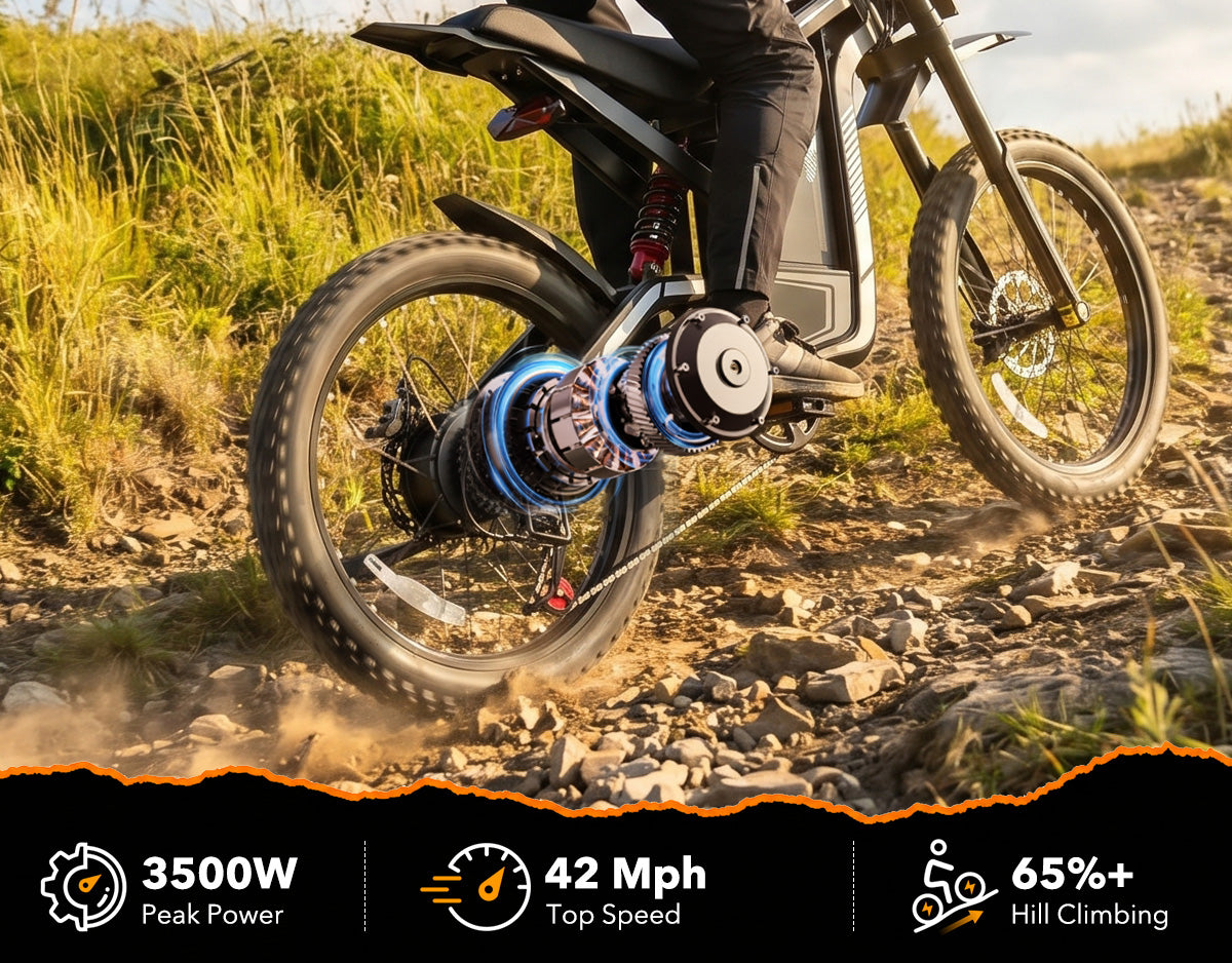 Qlife VELA S1 Electric Off Road Dirt Bike Suspension System