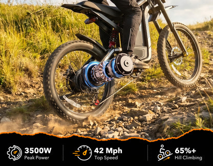 Qlife VELA S1 Electric Off Road Dirt Bike Suspension System