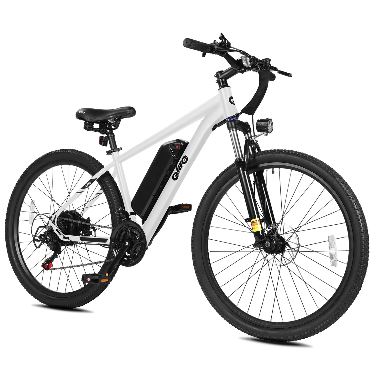 White Qlife RACER electric mountain bike